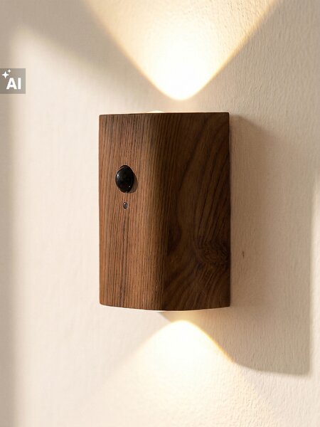 Sinsay - LED nástenná lampa - hnedá