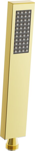 Mexen príslušenstvo - R-02 Ručná sprcha z mosadze, 1-funkčná, zlatá, 79500-50