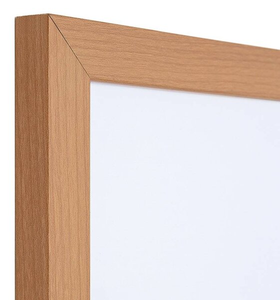 Combi Board whiteboard / korok 60 × 90 cm, biela