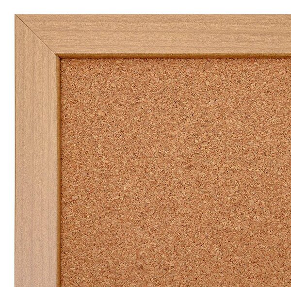 Combi Board whiteboard / korok 60 × 90 cm, biela