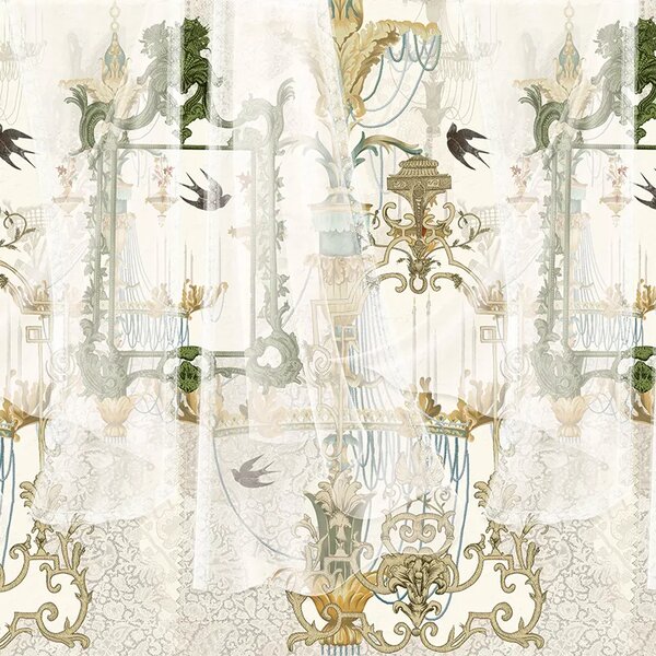 VLADILA Silver Fountain - tapeta