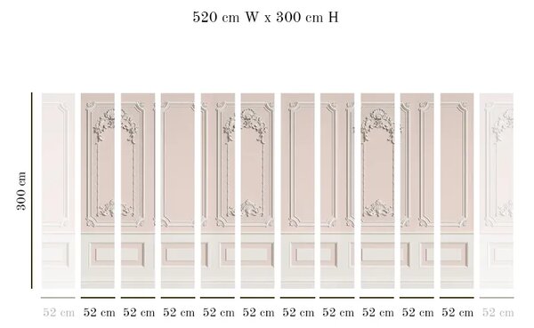 VLADILA Rose Stucco - tapeta
