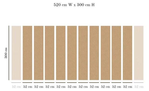 VLADILA Dark Nude Fabrics - tapeta