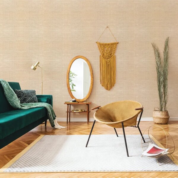 VLADILA Beige Linen - tapeta