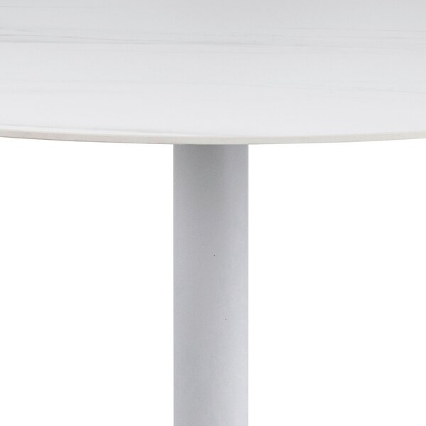 BAROVÝ STÔL, biela, 80/80/105 cm P & B - Online Only jedálne, Online Only