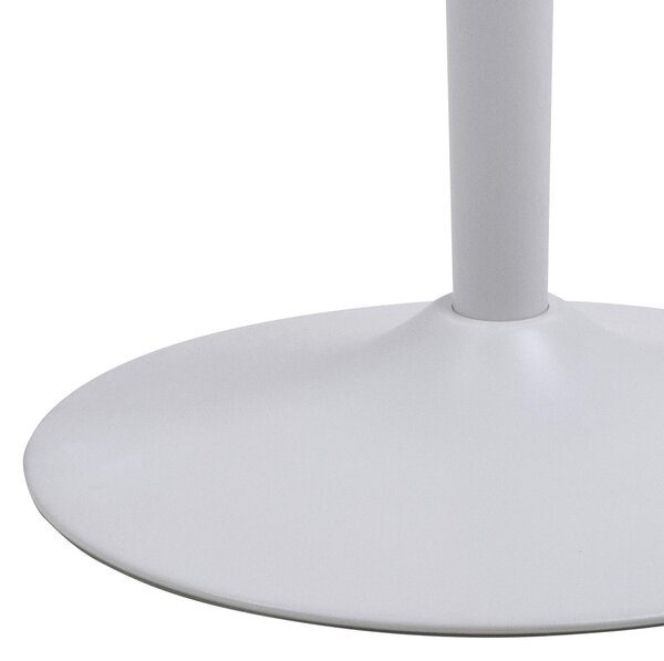 BAROVÝ STÔL, biela, 80/80/105 cm P & B - Online Only jedálne, Online Only