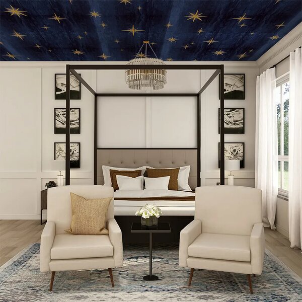 VLADILA Stars Blue - tapeta