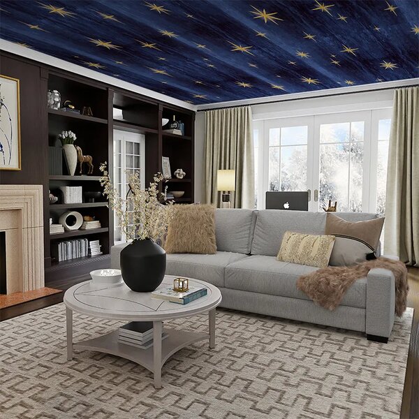 VLADILA Stars Blue - tapeta