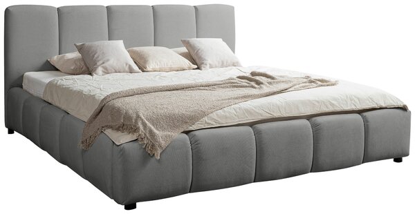 ČALÚNENÁ POSTEĽ, 180/200 cm, sivá MID.YOU - Online Only spálne, Online Only