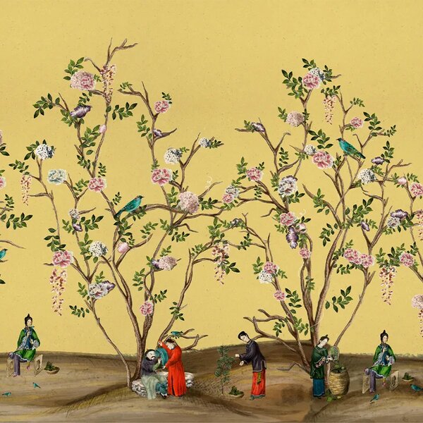 VLADILA Scenes From Life (Yellow) - tapeta