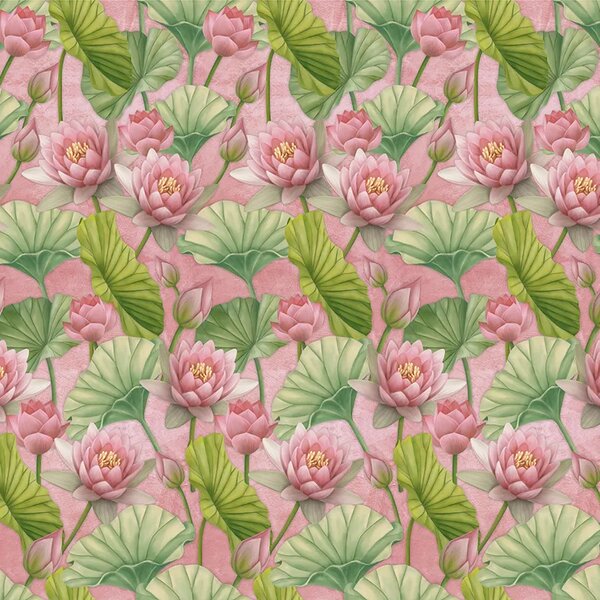 VLADILA The Pond (Pink) - tapeta