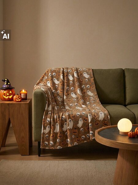 Sinsay - Deka s halloweenskym motívom - viacfarebná