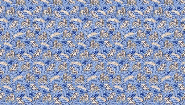 VLADILA Waghoba Cornflower - tapeta