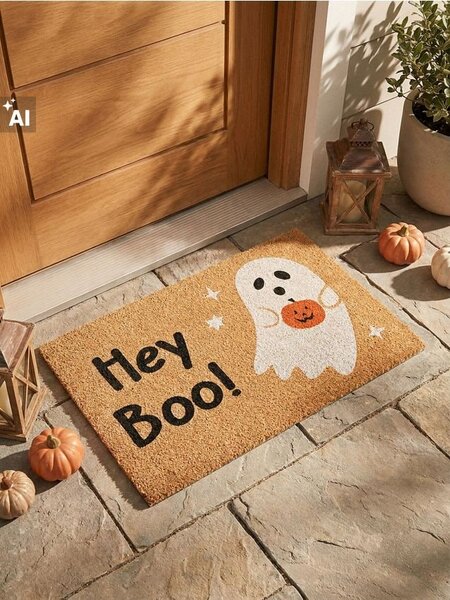 Sinsay - Rohožka s halloweenským motívom - viacfarebná
