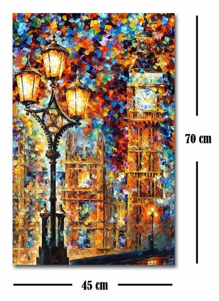 Wallity Reprodukcia obrazu Leonid Afremov 074 70 x 45 cm