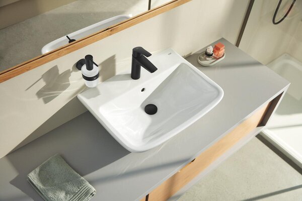GROHE Eurosmart Professional - Páková umývadlová batéria, veľkosť M, čierna matná 233242433