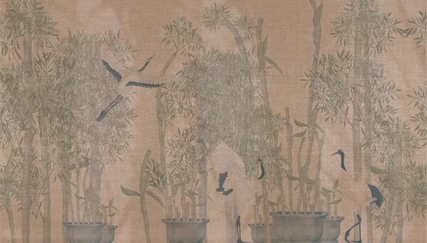 VLADILA Makino Pavilion Green Grove - tapeta