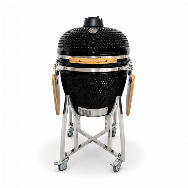 Keramický gril Avenberg KAMADO XL, čierna