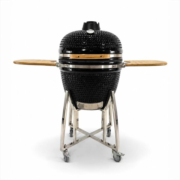 Keramický gril Avenberg KAMADO XL, čierna
