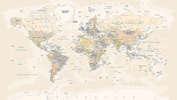 VLADILA Classic Map - tapeta