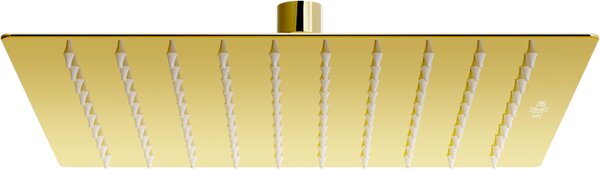 Mexen Sprchová hlavica Slim nerezová 25 x 25 cm, zlatá, 79125-50