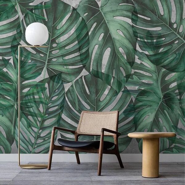 VLADILA Green Philodendron - tapeta