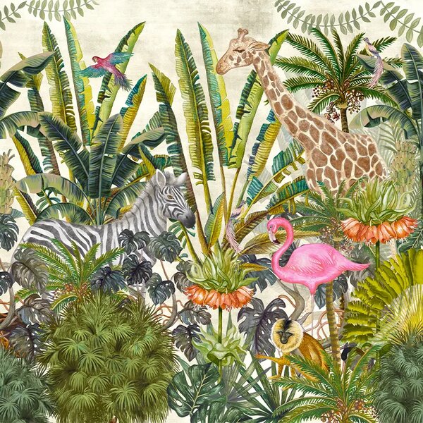 VLADILA Jungleful (Bright) - tapeta