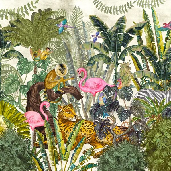 VLADILA Jungleful (Bright) - tapeta