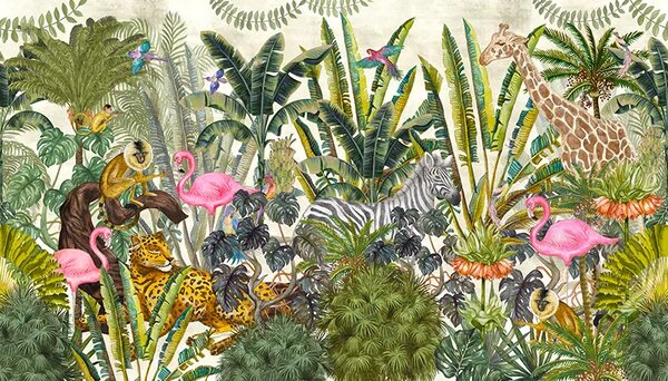 VLADILA Jungleful (Bright) - tapeta