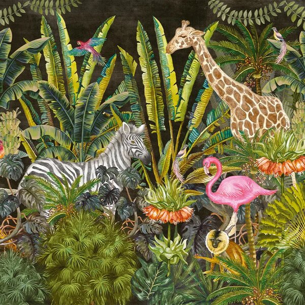 VLADILA Jungleful (Dark) - tapeta