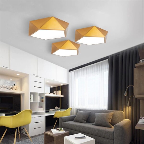 TooLight Stropné svietidlo Diamond APP876-C 40 cm zlaté