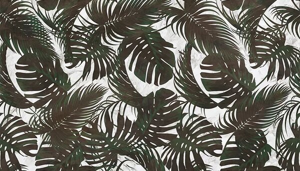 VLADILA Leaves Original Marble - tapeta