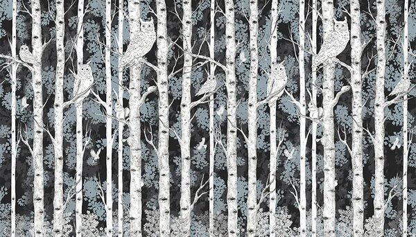 VLADILA Sarah Guardians-Night Time In Blue - tapeta