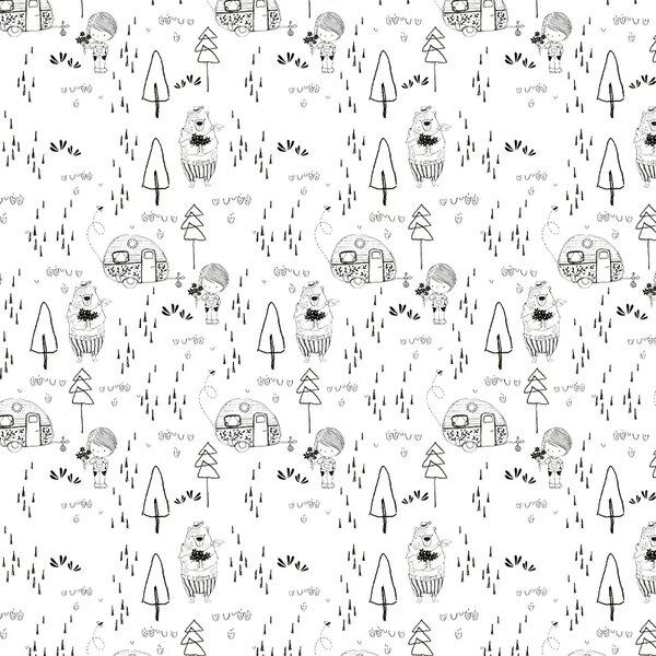 VLADILA My Bear Friend - tapeta