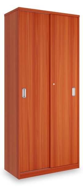 Vysoká skriňa SimpleOffice 80 x 40 x 180 cm, čerešňa