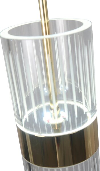 ZÁVESNÉ LED SVIETIDLO, 120/60/6 cm - Online Only bytové doplnky, Online Only