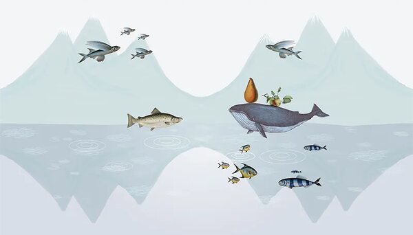 VLADILA The Fish Can Fly - tapeta