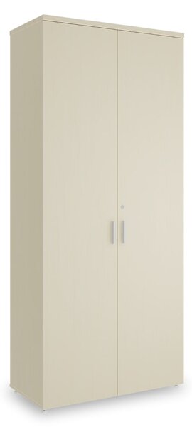 Vysoká skriňa SimpleOffice 80 x 40 x 180 cm, breza