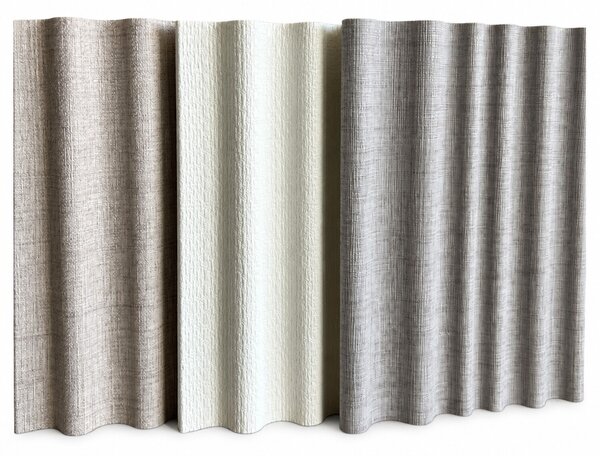 LAMELIO Dekoratívne stenové panely VELIA - Grey Linen