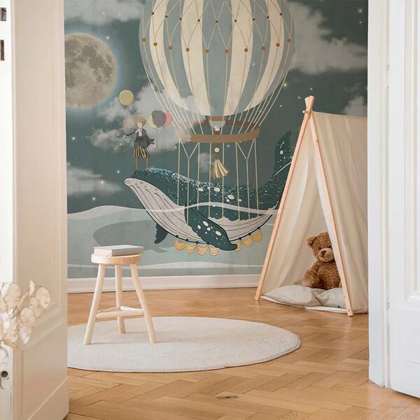 VLADILA The Little Prince And The Whale - tapeta
