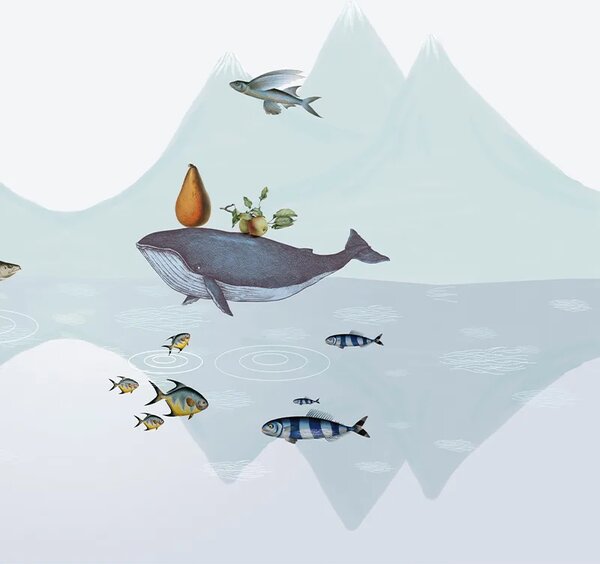 VLADILA The Fish Can Fly - tapeta