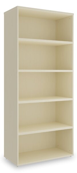 Vysoká skriňa SimpleOffice 80 x 40 x 180 cm, breza