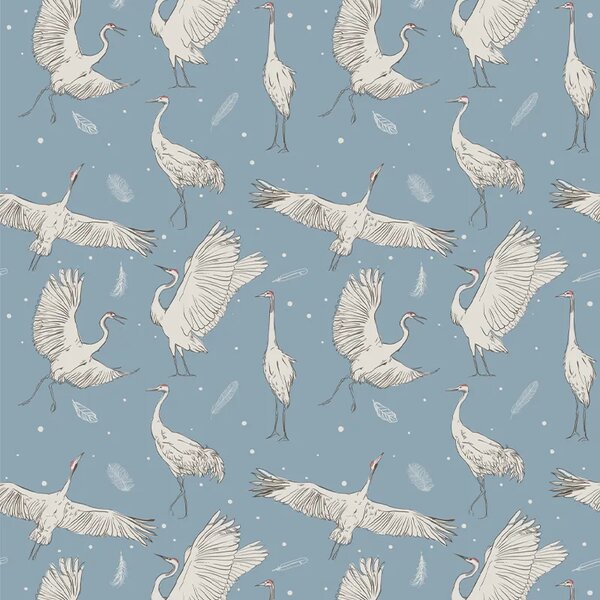 VLADILA Pure Feathers - tapeta