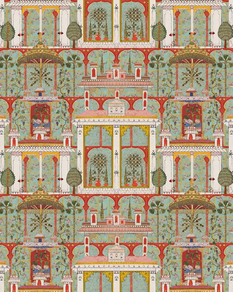 MINDTHEGAP Majorelle Garden Agate - tapeta