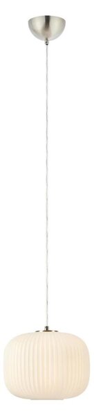 Markslöjd 109008 - Závesné svietidlo na lanku SOBER 1xE27/40W/230V pr. 25 cm matný chróm