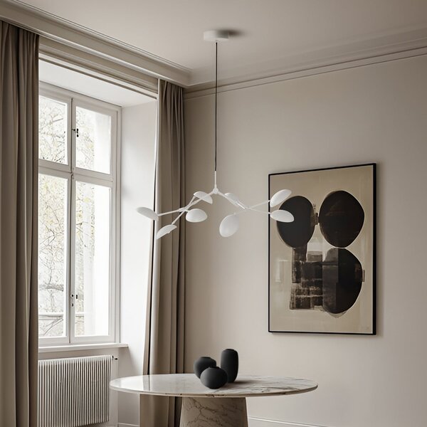 Lustre 101 COPENHAGEN, Drop, Biela, Chodba, Hliník, Dizajnový