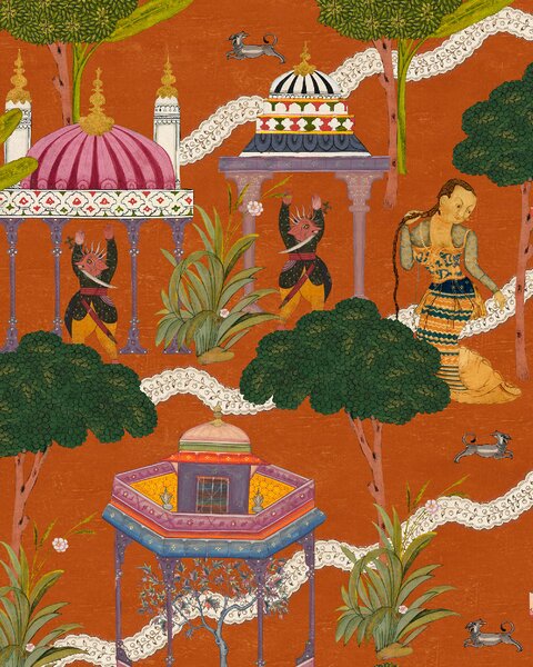 MINDTHEGAP Maghreb Orange - tapeta