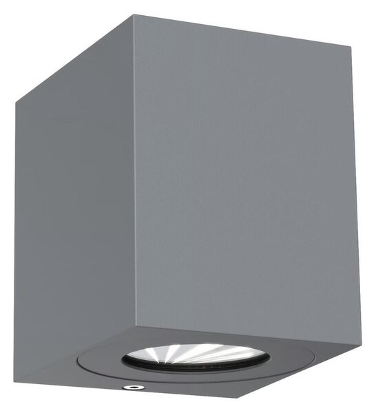 Nordlux - LED Vonkajšie nástenné svietidlo CANTO 2xLED/5W/230V IP44 sivá