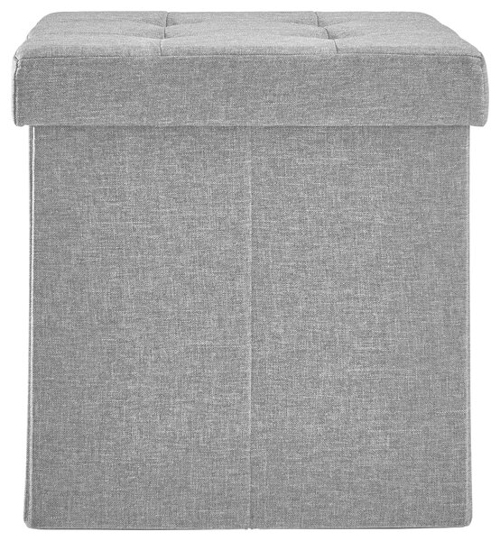 ÚLOŽNÝ BOX NA SEDENIE, textil, kompozitné drevo, 38/38/38 cm Carryhome - Kreslá