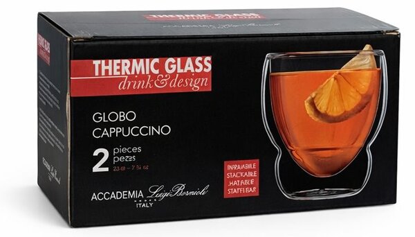 Luigi Bormioli Globo Cappuccino 230 ml 2 ks